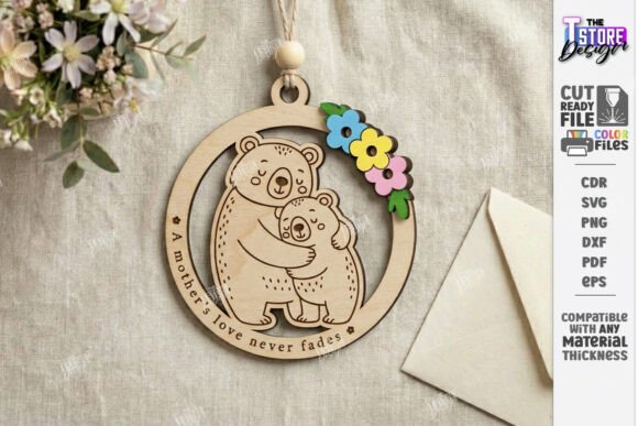 Download Mother's Day Ornament Laser Cut | Gifts - Gifts Collection