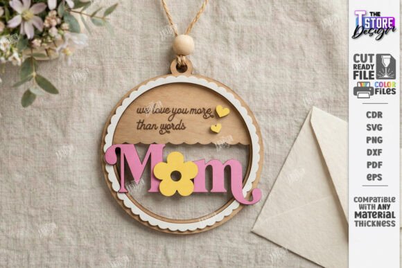Download Mother's Day Ornament Laser Cut | Gifts - Gifts Collection