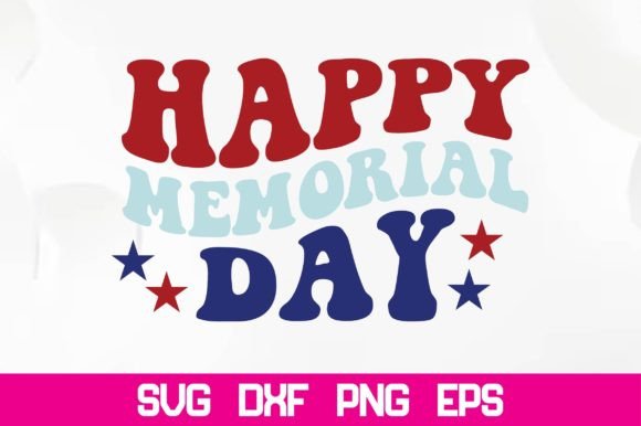 Download Happy Memorial Day Retro SVG - Memorial day Collection