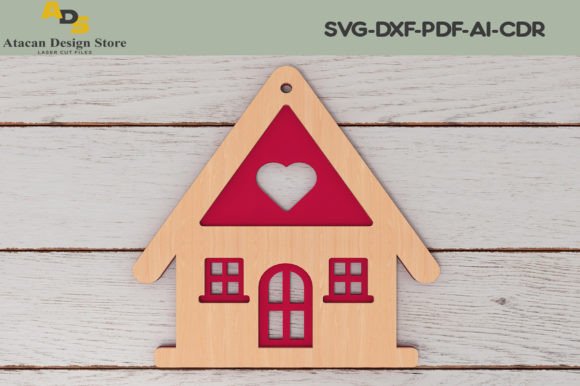 Download Christmas House Decor / Glowforge Laser - Glowforge laser Collection