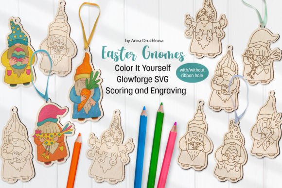 Download Easter Gnomes Glowforge Laser Kit - Glowforge laser Collection