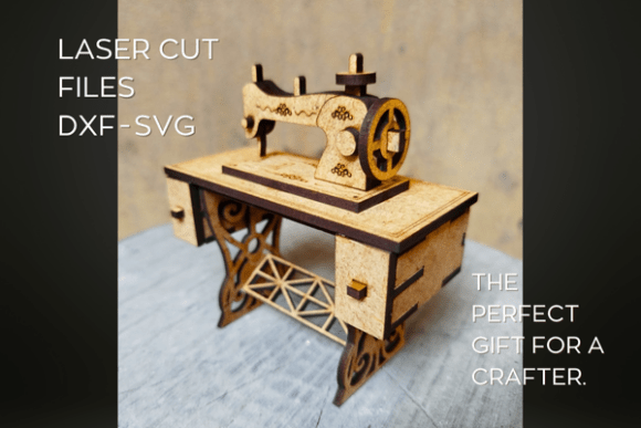 Download Sewing Machine Model Laser Cut Dxf - Svg - Laser cut dxf Collection